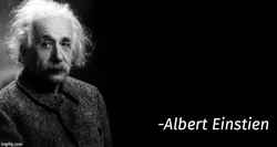 A photo of Albert Einstein